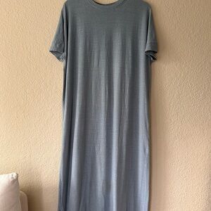 Deiji Studio Jersey Tee Dress size XS in color cloud